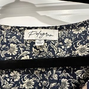 Blue medium sized long dress